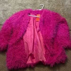 Cozy Fuchsia Kids Jacket
